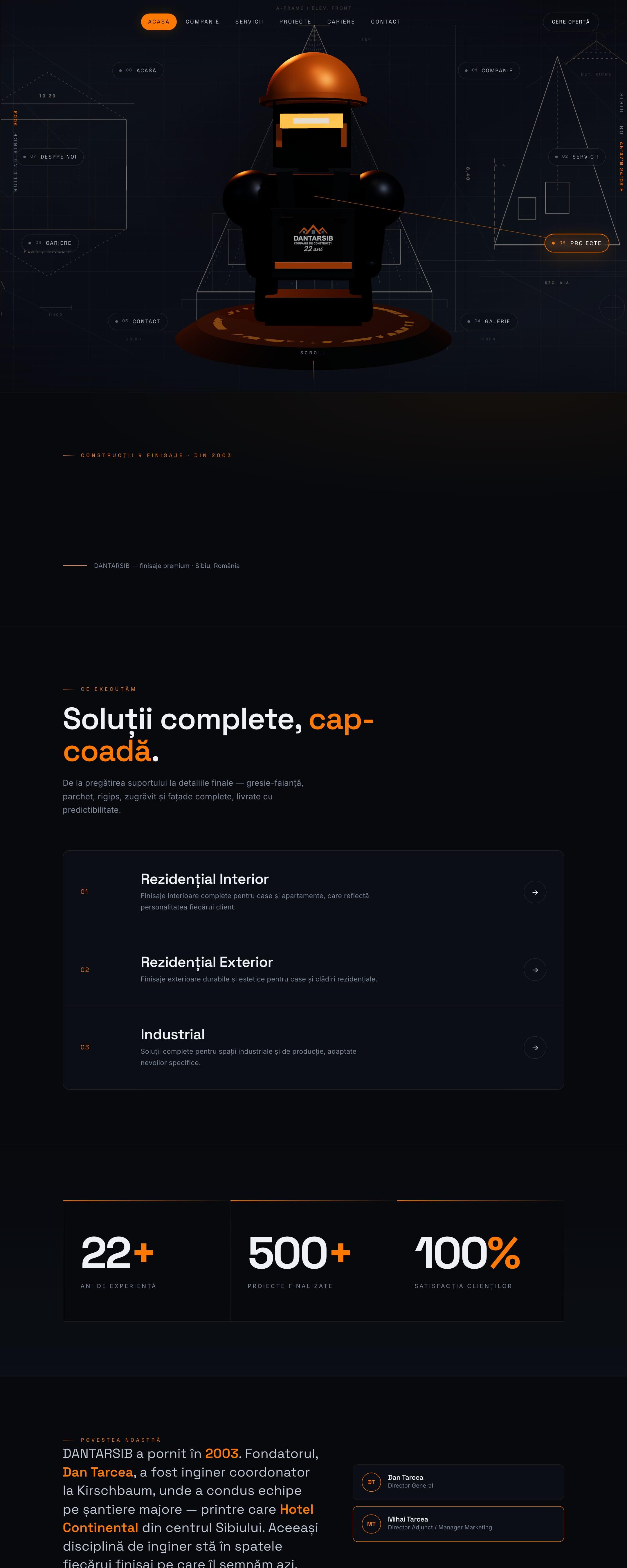 Captură din site-ul DANTARSIB